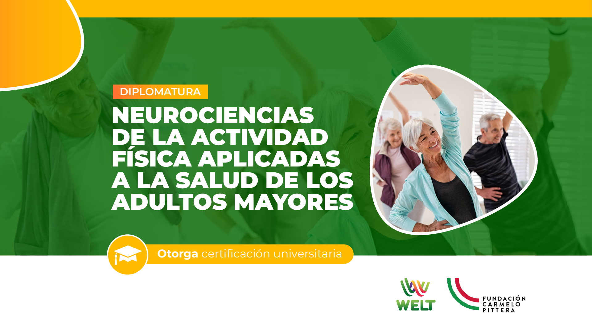 Diplomatura en Neurociencias de la Actividad Física aplicadas a la Salud de Adultos Mayores