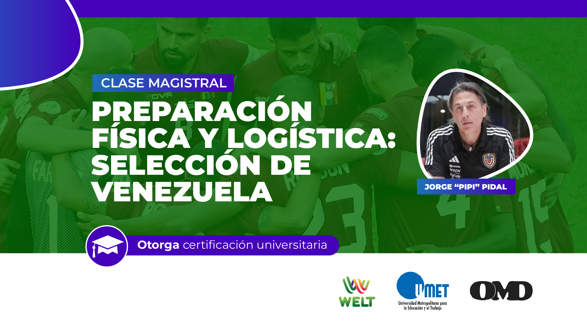 Preparación física y logística: Selección de Venezuela