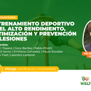 Diplomatura en Entrenamiento Deportivo en el Alto Rendimiento, optimización y prevención de lesiones
